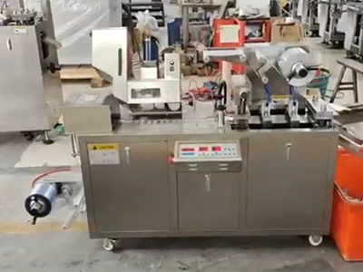 DPP80 Small Type Blister Packing Machine