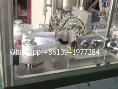 4 filling heads suppository filling and sealing machine