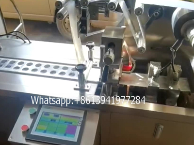 35 Thickness DPP80 Liquid blister packing machine