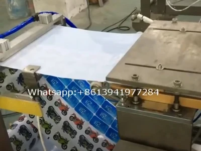car toy blister packing machine