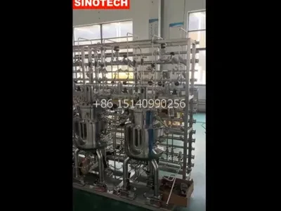 lab stainless steel parallel bioractors fermenters