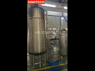 300L-3000L cell culture enzyme vaccine bacteria automatic SIP stainless steel Bioreactors fermenters