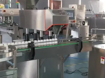 Fully Automatic 8 Lane Electronic Capsule Pill Counter Tablet Counting Bottling Machine