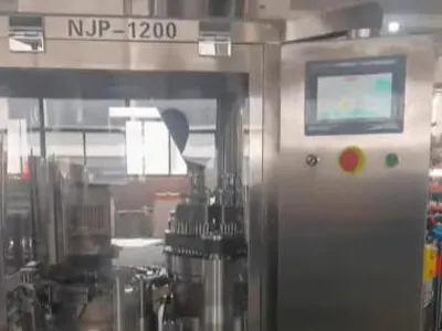 Njp1200 Automatic Food Chemical Pharmaceutical Capsule Filler Empty Hard Gelatin Auto Capsule Powder Filling Machine