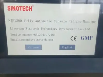 Njp1200 Automatic Hard Capsule Filling Machine