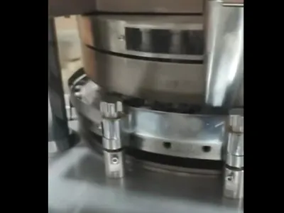 Rotary tablet press for health products and compressed candies
