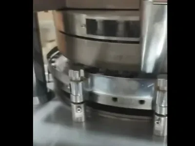 Rotary tablet press for health products and compressed candies