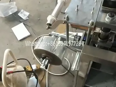 Automatic Liquid Honey Cosmetic Packing Olive Oil Blister Forming Filling Sealing Machine