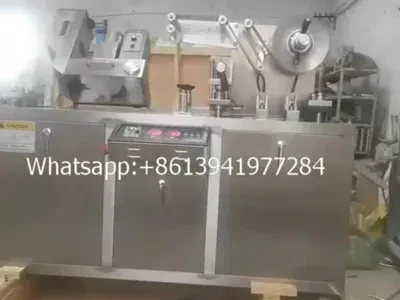 Automatic Small Pill Capsule Tablet Blister Packing Machine