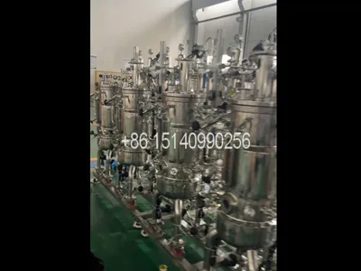 6 union parallel bioreactors fermenters