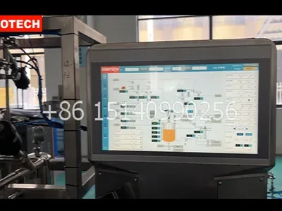 100l Fully Automatic Sip Sterilization Stainless Steel Bioreactor Fermenter Sinotech