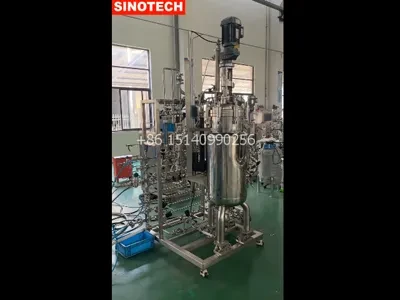 100L lactobacillus bacteria bioreactor fermenter system SINOTECH