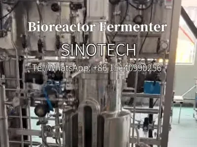 CE GMP standard bio pharmaceutical bioreactor fermenter system