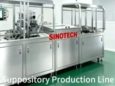 Continuous Fully Automatic Suppository Production Line Series