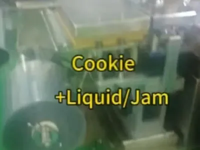 DPP350 Cookie Paste Blister Packing Machine Liquid