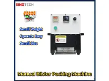 Mini Manual Paper Plastic Card Blister Packing Machine PVC Pet Plastic Blister Heat Sealing Machine(2)