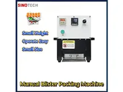 Mini Manual Paper Plastic Card Blister Packing Machine PVC Pet Plastic Blister Heat Sealing Machine(2)