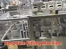 Automatic Plastic Ampoule Filling Sealing Machine
