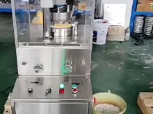 Zp5b Customized Small Rotary 25mm Milk Tablet Press Machine with 60kn