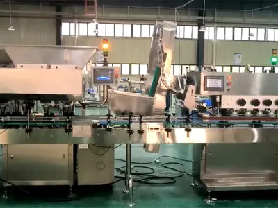 Multi Channel Automatic Vibrating Bottle Capsule Counting Machine