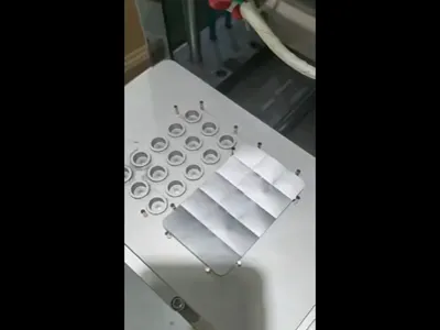 Semi-Automatic Manual Capsule Blister Sealing Machine for Aluminum Plastic Packaging of Tablets Candies Fruits Pills