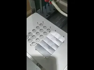 Semi-Automatic Manual Capsule Blister Sealing Machine for Aluminum Plastic Packaging of Tablets Candies Fruits Pills
