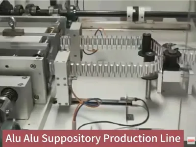 Alu Alu Suppository Filling and Sealing Machine