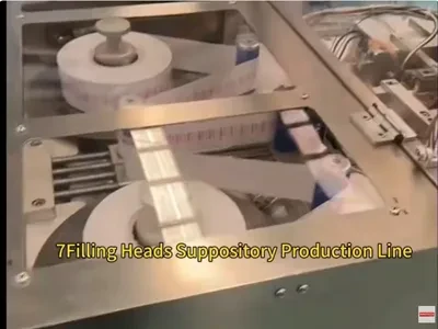 Fully-Automatic PLC Control PVC/PE Suppository Packing Filling and Sealing Machine