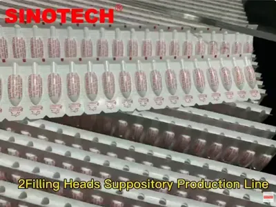 High Precision Automatic Suppository Filling and Sealing Machine