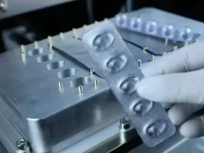 Semi-Automatic Manual Softgel Blister Sealing Machine for Aluminum Plastic Packaging