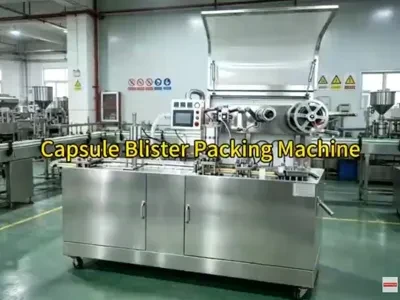 Hot Sale Dpp250 PRO Alu/PVC Full Automatic Electronic Thermoforming Tablet Capsule Blister Packing Machine