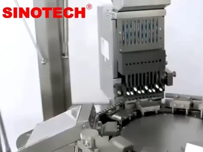 Automatic hard capsule liquid filling machine