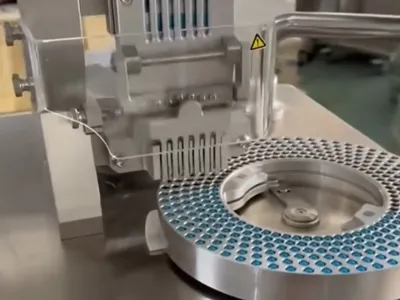 Semi Capsule Filling Machine  GMP Pharmaceutical Capsule Filler