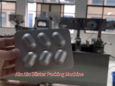 Hot Sale  PRO Alu Alu Full Automatic Electronic Thermoforming Tablet Capsule Blister Packing Machine