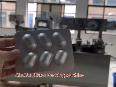 Hot Sale  PRO Alu Alu Full Automatic Electronic Thermoforming Tablet Capsule Blister Packing Machine