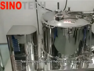 Flat Plate Filter Centrifuge