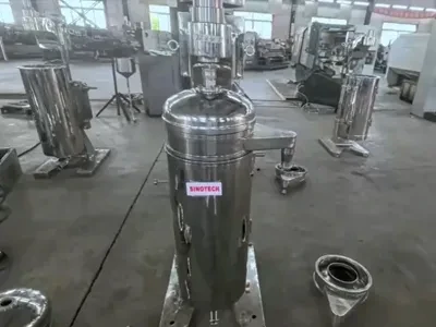 Small continuous centrifuge Tubular centrifuge-SINOTECH